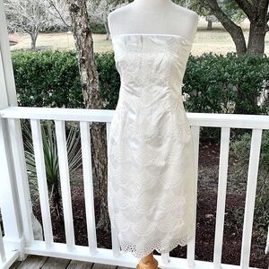 Kay Unger Post-Wedding Strapless Dress